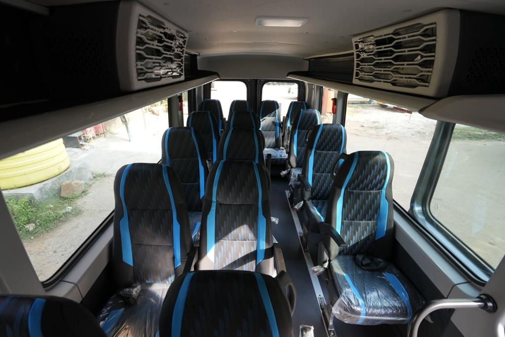 16 Seater Urbania Tempo Traveller on Rent in Ghaziabad | SS Rana Tour & Travels